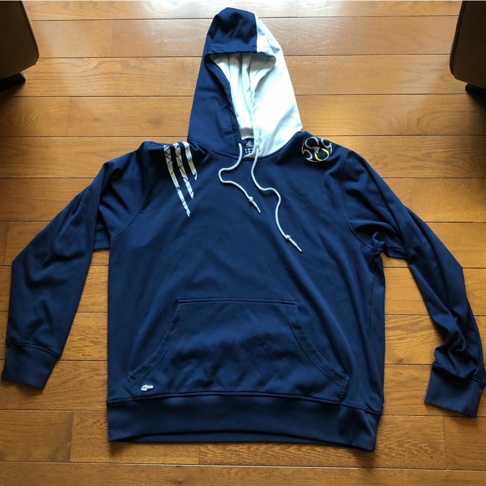 Vintage adidas soccer hoodie
